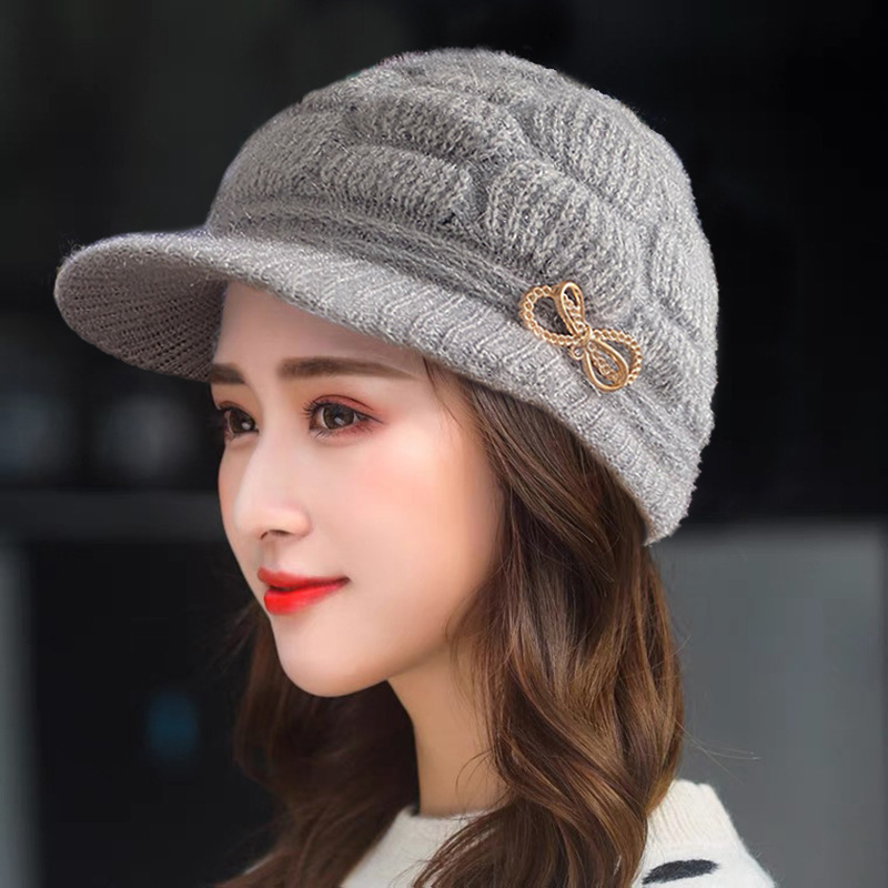 겨울 따뜻한 모자 니트 모자 캐주얼 패션 엄마 모자 할 - Wool Glove Lined 리뷰 및 가격