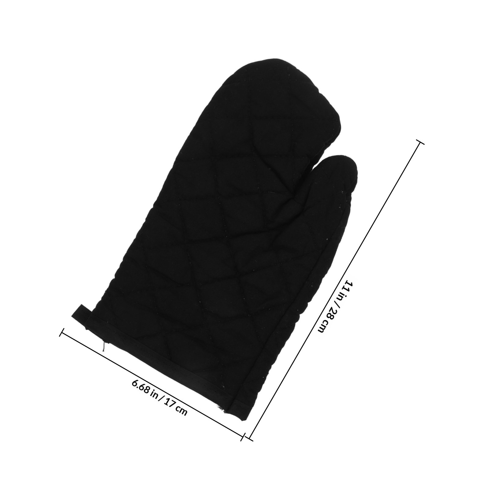 전자레인지용 고온 방지 면-폴리에스터 혼방 블랙 오븐  - Heat Resistant Glove 리뷰 및 가격