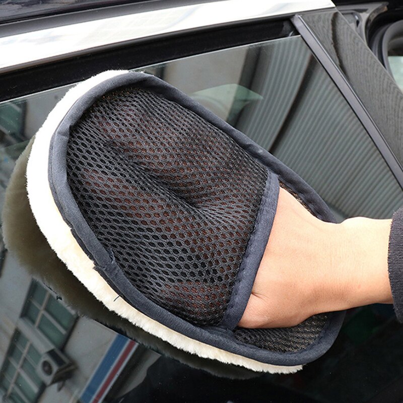 세차 양모 장갑, 두꺼운 양털 안감 청소 브러시, 오토 - Wool Glove Lined 리뷰 및 가격