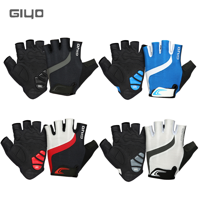 Giyo Breaking Wind 사이클링 반 손가락  - Cycling Glove Padded 리뷰 및 가격